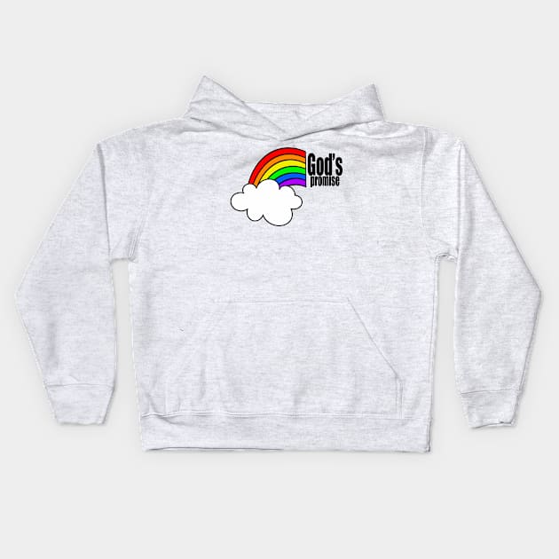 God’s Promise Kids Hoodie by AlstonArt